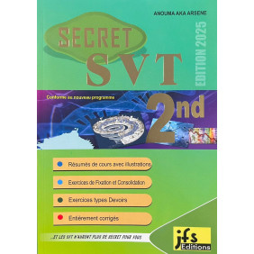 Secret svt 2nde - résumés + exos corrigés