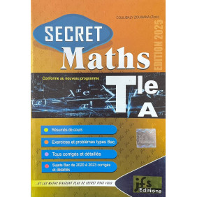 Secret maths tle A - Resumé + Exos corrigé