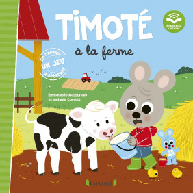 Timoté Timoté à la ferme avec 1 jeu à détacher