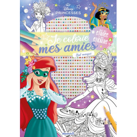 Disney Princesses Bal masqué avec des strass et des stickers