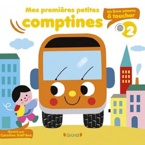 Mes premières petites comptines à toucher-Tome 2
