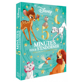 DISNEY - 5 Minutes pour s'endormir - 12 Histoires avec les Grands Classiques: Les grands Classiques - Dès 4 ans