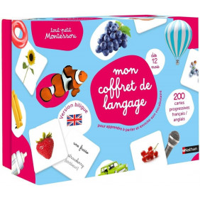 Mon coffret de langage tout petit Montessori - Dès 1 ans