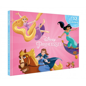 Disney princesses - Coffret -12 livres - Dès 3 ans