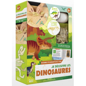 Auzou lab' - je découvre les dinosaures - Dès 6 ans