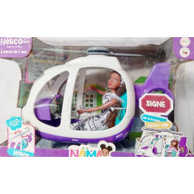 Poupée Naima - Aya avec avion - 21 cm - Dès 3 ans