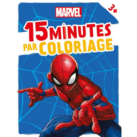 Marvel - 15 minutes par coloriage - Dès 3 ans