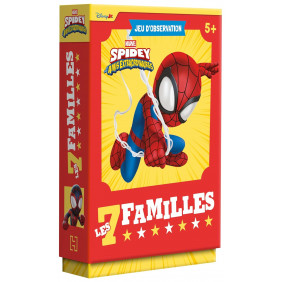 Spidey et ses amis extraordinaire- Jeu de cartes - 7 familles -MARVEL