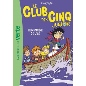 Le Club des Cinq Junior, Tome 2 : Le Mystère de l'île