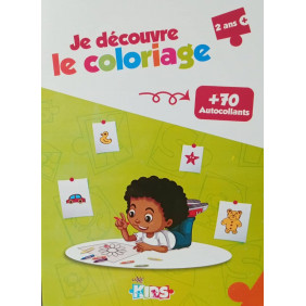 Je découvre le coloriage - Dès 2 ans