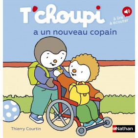 T'choupi a un nouveau copain - Dès 2 ans - Un livre à lire et à écouter