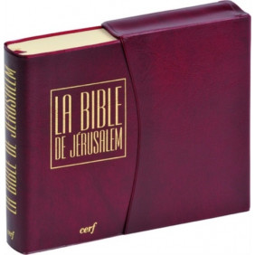 La Bible de Jérusalem [Format: Poche vinyle bordeaux ]