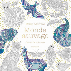 Monde sauvage carnet de coloriage
