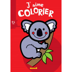 J'aime colorier koala - De 2 à 4 ans