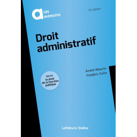 Droit administratif 13e édition