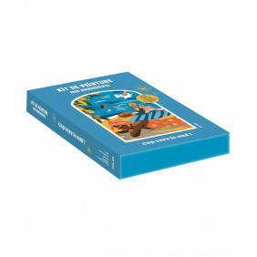 Kit de peinture au numéro Cap vers le Sud !. Coffret