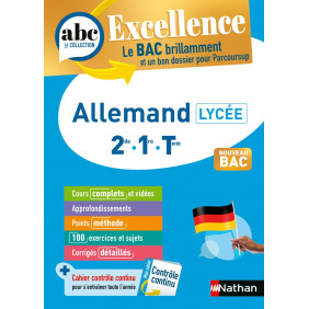 Allemand Lycée 2de, 1re, Tle