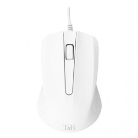 Souris optique filaire shark blanche
