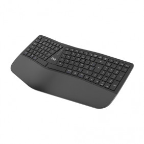 Clavier ergonomique sans fil rechargeable Bluetooth + 2,4GHz - T'nB