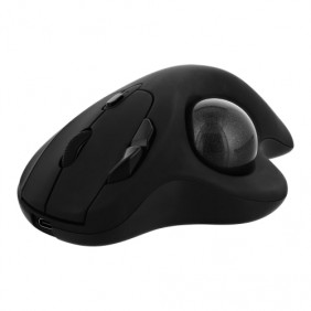 Souris ergonomique trackball rechargeable sans fil - T'nB