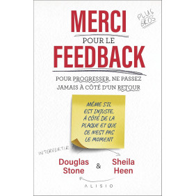 Merci pour le feedback : Pour progresser, ne passez jamais à coté d'un retour