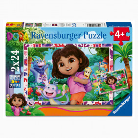 Ravensburger - Puzzle Enfant - Lot de 2 Puzzles 24 pièces