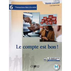 Vente conseil : Le compte est bon !