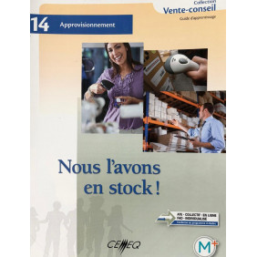 Vente conseil : Nous l'avons en stock