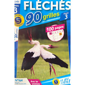 Fléchés niveau 3 - 90 grilles