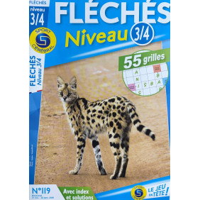 Fléchés niveau 3/4 : 55 grilles