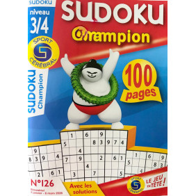 Sudoku champion Niveau 3/4
