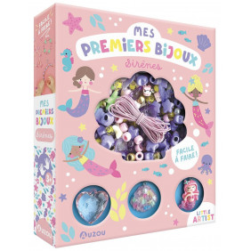 Mes premiers bijoux - sirènes. Facile à faire ! - Dès 6 ans