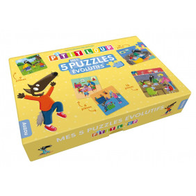 P'tit loup - mes 5 puzzles évolutifs