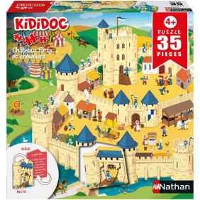 Puzzle kididoc château - Dès 4 ans
