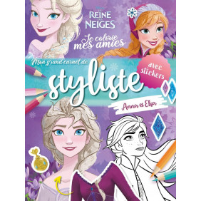 Disney La Reine des Neiges- Je colorie mes amies