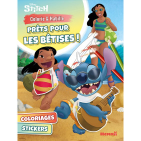 Disney Stitch - Colorie & Habille