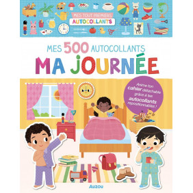 Mes 500 autocollants Ma journée - Dès 6 ans