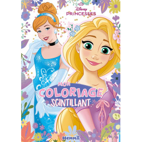 Mon coloriage scintillant Disney Princesses