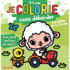 Je colorie sans déborder - Dès 2 ans