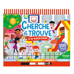 A la maternelle. Avec 1 feutre effaçable