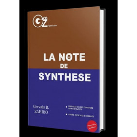 La note synthèse édition réservé aux concours administratifs