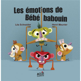 Les émotions de Bébé babouin - Dès 3 ans