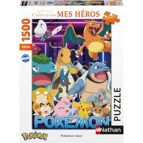 Nathan - Puzzle Pokémon néon