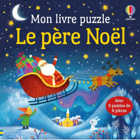 Le père Noël - Mon livre puzzle - Dès 2 ans