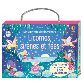 Ma valisette d'autocollants Licornes - Dès 3 ans