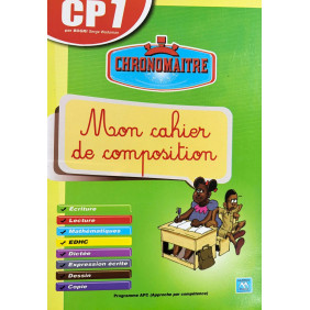 Chronomaitre mon cahier de composition CP1