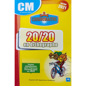Chronomaitre 20/20 en orthographe ED 2020