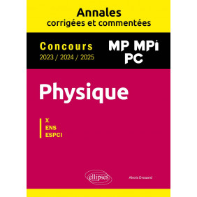 Physique X-ENS-ESPCI 2023 / 2025