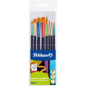 Ensemble de 8 brosses ( pinceaux ) premium