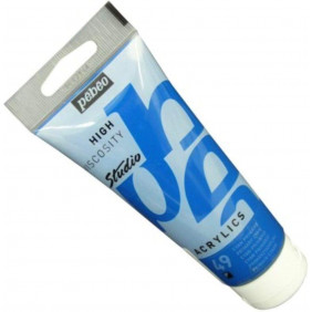Peinture Tube acrylique primaire cyan 100 ml